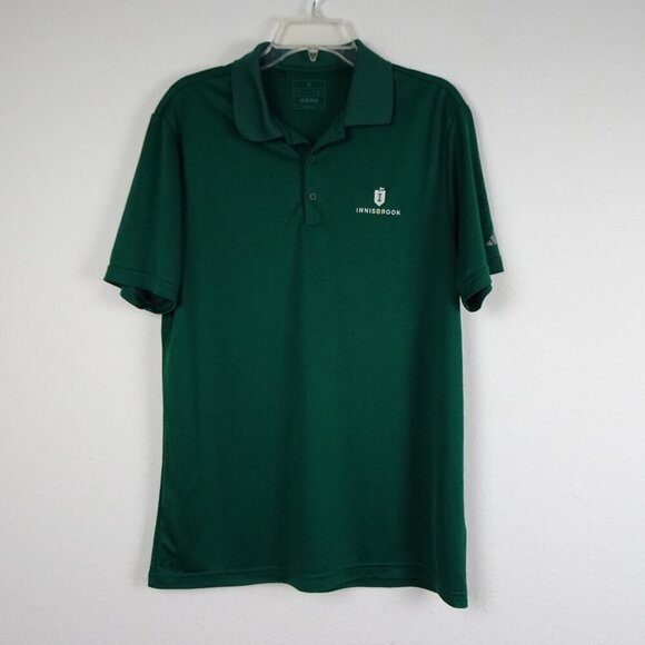 Adidas Polo Shirt Men's Size Medium Green Innisbrook Golf Florida - Picture 1 of 10